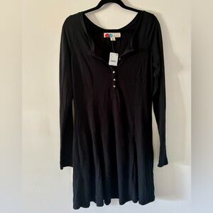 Classic Black Long Sleeve Dress